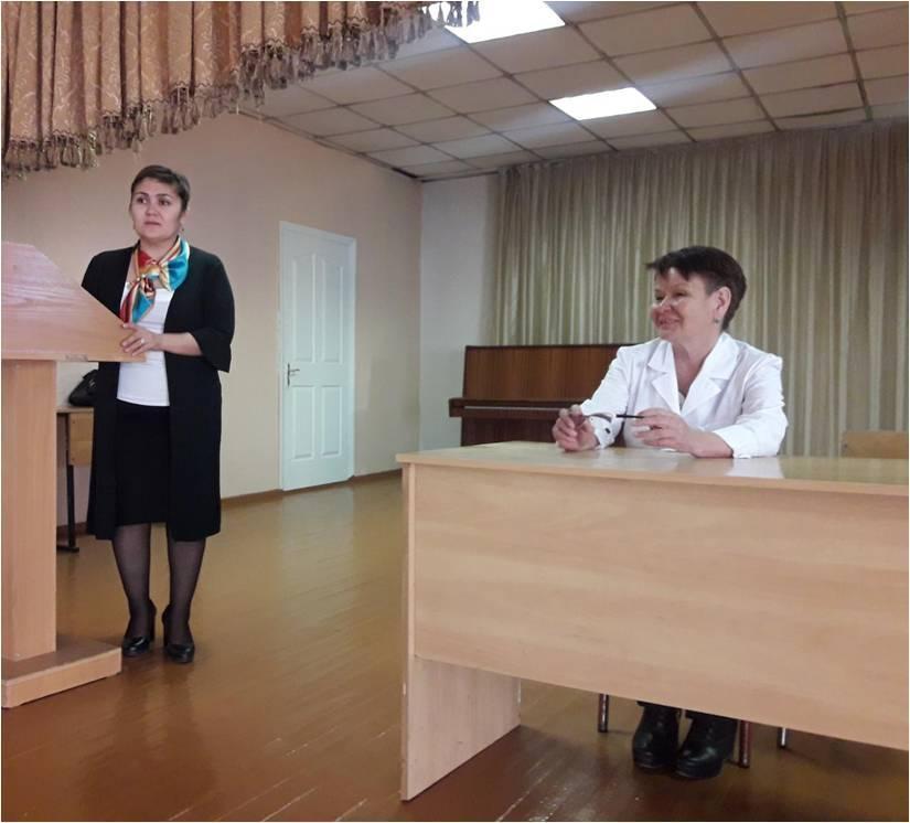 25 қалалық емханасының Дархан жастар орталығының генекологы Джандаулетова Тарбия Уралбаевна.