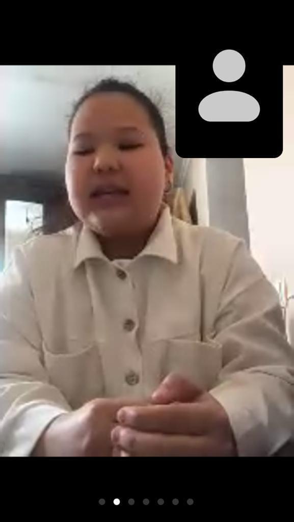 "Қазақстан балалары- көктем шақырады"  20-наурыз " Даналық пен білім". Абай –дара, Абай –дана қазақта онлайн мәнерлеп оқу сайысы өтті.