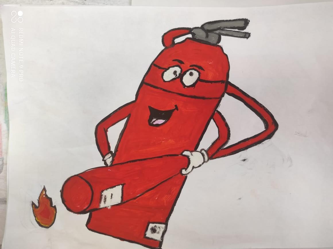 №156 жалпы білім беретін мектептің 5-сынып білім алушыларының арасында “Өрт сөндіру қызметі” тақырыбында сурет байқауы өтті. Байқауға 5-сыныптар арасынан 30 оқушы қатысты.  Мақсаты: Оттың адам өміріндегі маңызын пайдасын, пайда болу жолдарын ұғындыру