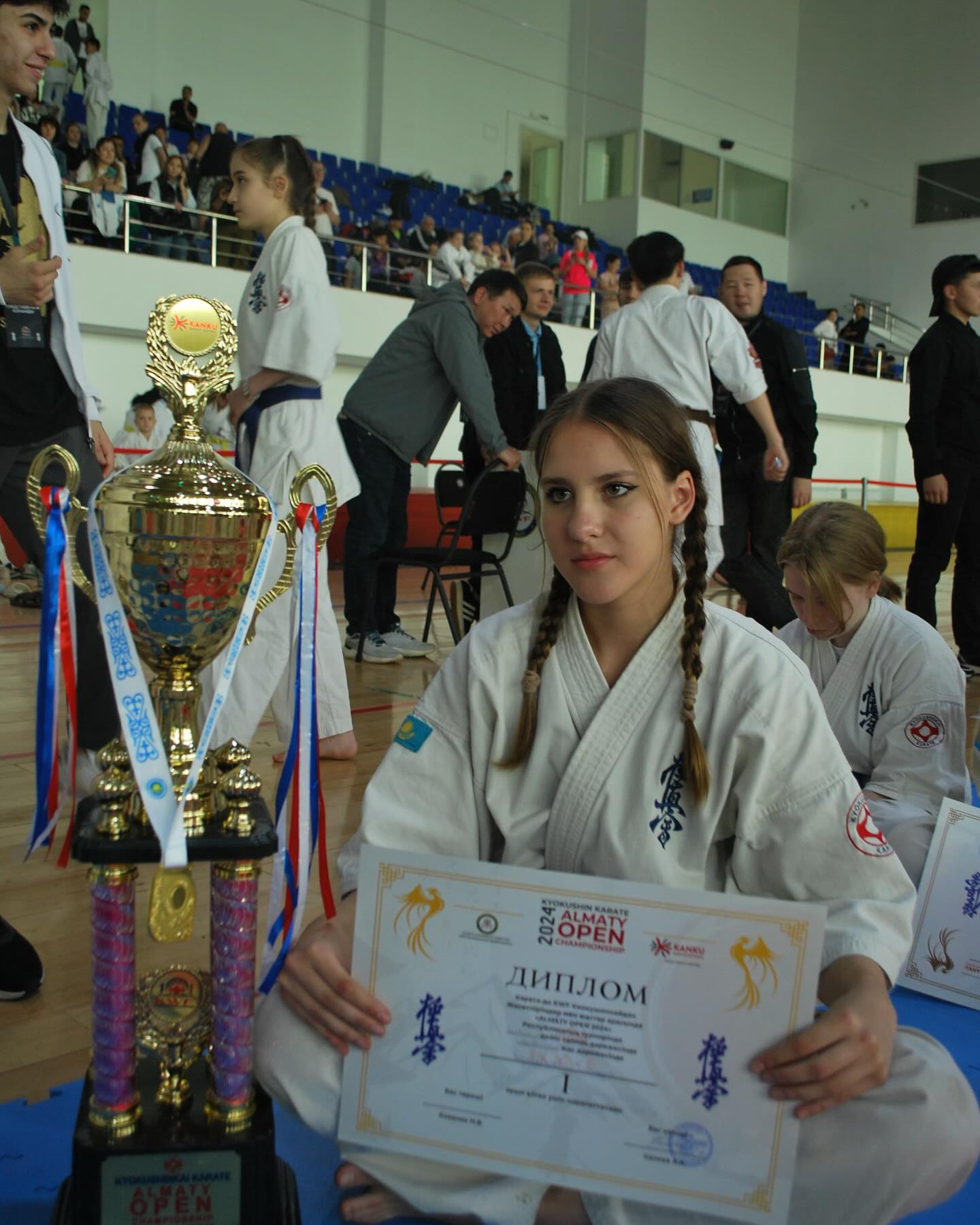 18-19 мая прошел Третий в истории Республиканский турнир «ALMATY OPEN 2024»  Очень сильная конкуренция.  🇰🇿Ученица 10 «Д» класса Кучеревская Валерия заняла 1 место 🏆