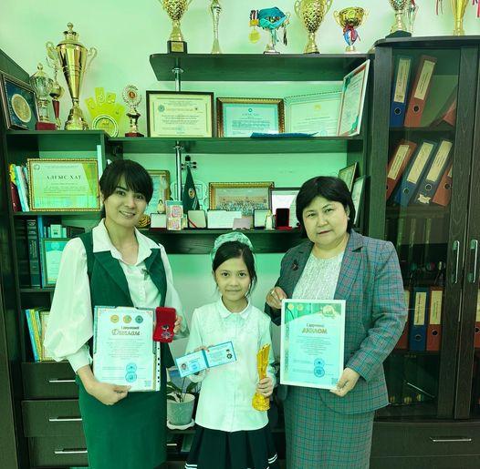 🇰🇿Тұнғыш академик Қаныш Имантайұлы Сәтбаевтың 125 жылдық мерейтойына орай Ғалымның мол мұрасын жасөспірімдерге насихаттау, білім алушылардың ғылымға деген қызығушылықтарын арттыру мақсатында өткізілген «ҰЗДІК ҒЫЛЫМИ ЖОБА АВТОРЫ» атты республикалық